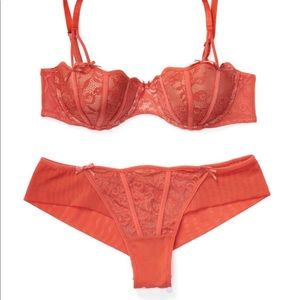 NWT Adore Me push-up bra and panty set
